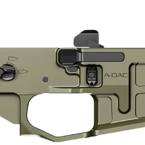 Radian Weapons R0391 A-DAC 15 Lower Receiver OD Green, Fully Ambi Controls, Talon 45/90 Safety, Ext. Bolt Catch, Left-Side Mag Release, Right-Side Bolt Release, Enhanced Takedown Pins