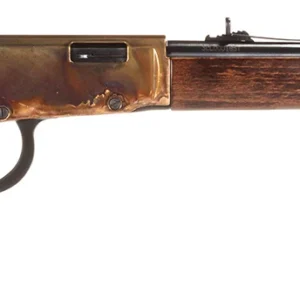 Heritage Mfg STR22LCH16 Settler Compact 22 LR 13+1 16.50" Black Oxide Alloy Steel Barrel, Color Case Hardened Aluminum Receiver ,Walnut Fixed Stock, Right Hand