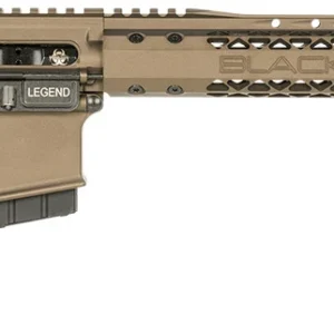 Black Rain Ordnance BROCARNIVORE350LMB Carnivore 350 Legend 20+1 16", Midnight Bronze Cerakote, 15" Slim M-LOK Handguard, Black Magpul Carbine Stock & A2 Grip, Tank Muzzle Brake