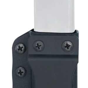 DeSantis Gunhide A100KJKKZ0 Persuader Mag Pouch  IWB/OWB Black Kydex Belt Clip Compatible w/ Sig P365, Kimber R7 Mako Ambidextrous