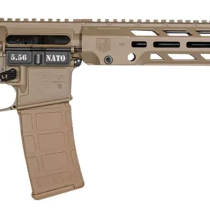 Diamondback DB1784K061 DB15 5.56x45mm NATO 30+1 16", FDE, 15" M-Lok Anti-Rotation Handguard, Magpul CTR Stock & K2 Grip, Obsidian Muzzle Brake, Ambi Safety
