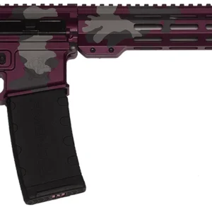 Great Lakes Firearms GL15223SSMMAN AR-15 Mission 223 Wylde 30+1 16", Manhattan Camo Rec/15" M-Lok Handguard, Black Carbine Stock & A2 Grip, Muzzle Brake