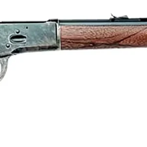 Cimarron AS621 1892 Short Full Size 38 Special/357 Mag 10+1 20" Blued Octagon Barrel, Color Case Hardened Stainless Steel Receiver, Walnut Fixed Straight Stock, Right Hand