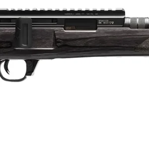 Hammerli Arms 5800300 Force B1 22 LR 10+1 16.10" Matte Black Steel Threaded Barrel, Picatinny Rail Black Steel Receiver, Adjustable All Weather Gray Wood Stock