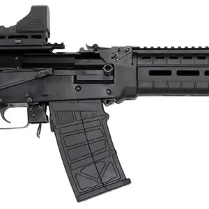 JTS Shotgun M12AKT2.1 M12AK T1 12 Gauge Semi-Auto 5+1 (2.75") 3" 18.70" Chrome-Lined Barrel, Black, M-Lok Handgaurd, Fixed Stock, Adj. Gas Block, 3 Chokes, Includes Red Dot