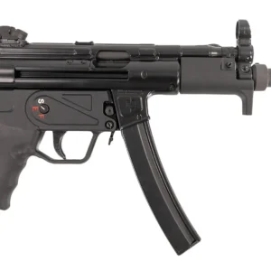 MAC 12750005 5K 9mm Luger 30+1 5.80" Black Phosphate Steel Threaded Barrel, Black Phosphate Optics Ready Receiver/Frame, Black Grip, Ambidextrous