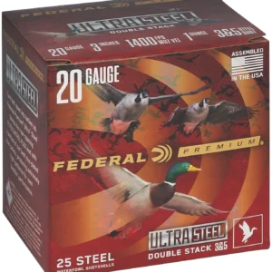 Federal PWUX20935 Premium  20Gauge 3" 1oz 25 Per Box/10 Case