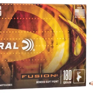 Federal F3006TFS3 Fusion  30-06Springfield 180gr Bonded Soft Point 20 Per Box/10 Case