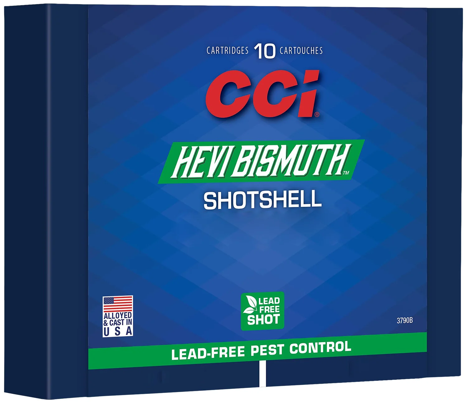 CCI 3744B Pest Control HEVI-Bismuth 44Special/44Rem Mag 10 Per Box/20 Case