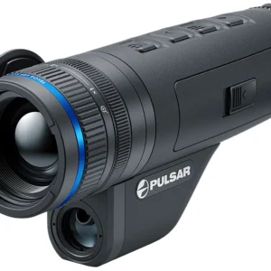 Pulsar PL77512 Telos LRF XQ35 Thermal Hand Held Black 3-12x35mm 384x288, 17 Microns Resolution Zoom 4x