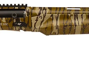 Gforce Arms GFONE1224MO1 One Turkey 12 Gauge 3" 3+1 24" Steel Barrel, Picatinny Rail Receiver, Fixed Mossy Oak Bottomland Synthetic Stock