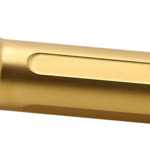 True Precision Inc TPSHCBXTG Springfield 9mm Luger 3.10" Threaded Gold TiN Stainless Steel, Fits Springfield Hellcat