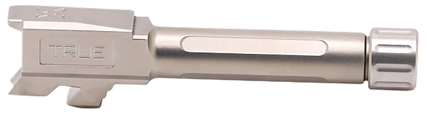 True Precision Inc TPG43BXT Glock 9mm Luger 3.90" Threaded Satin Stainless Steel, Fits Glock 43/43X