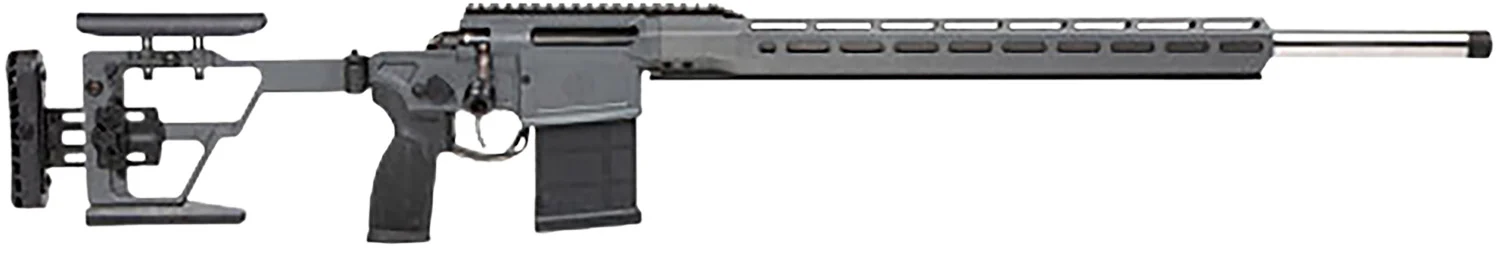 Sig Sauer CROSS30824BPRS Cross PRS 308 Win 10+1 24" Threaded Barrel, Cerakote Elite M-LOK Aluminum Receiver, ARCA Rail Handguard, Black Steel Folding Stock, PRS Style Grip