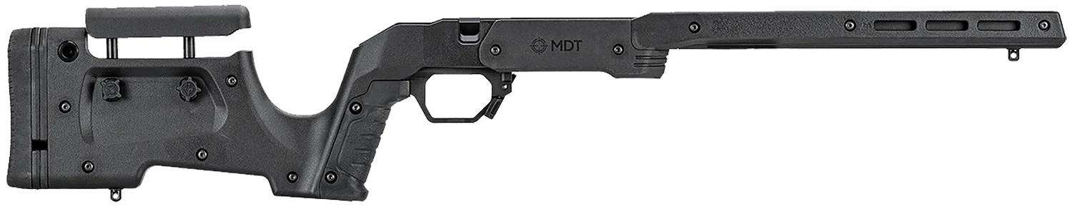 Mdt Sporting Goods Inc 105345BLK XRS Chassis System Black Ruger American/ Short Action 32.25"