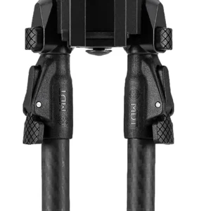 Mdt Sporting Goods Inc 105560BLK GRND-POD Black Aluminum, 4.5"-9.0", Spiked Feet, Fits Picatinny Rail