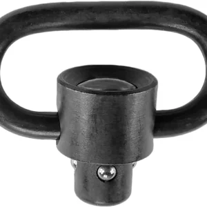 GrovTec US Inc GTSW287 Recessed Plunger Heavy Duty Push Button Swivel Black Push Button