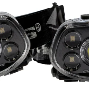 Cyclops CYC-HLFXP-2PK Force XP LED Headlamp  Black 3.2/5.5/15/350 Lumens Red/Green Cree LED