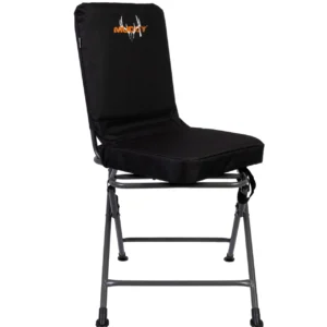 Muddy MUDPSCHR Padded Swivel Chair Black 300 Denier Polyester Fabric/ Polyethylene Foam Seat