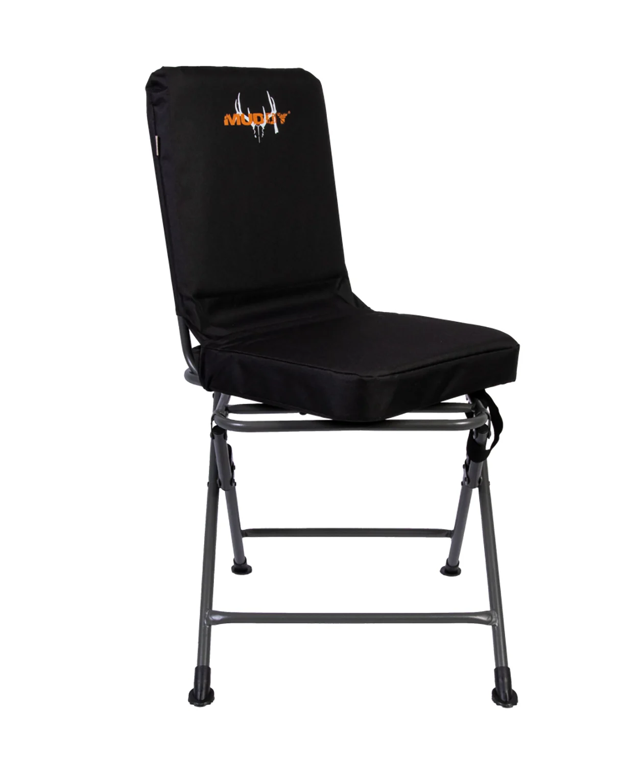 Muddy MUDPSCHR Padded Swivel Chair Black 300 Denier Polyester Fabric/ Polyethylene Foam Seat