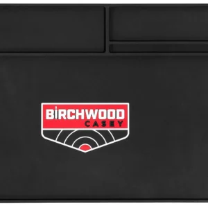 Birchwood Casey 30250 Pistol Cleaning Mat Black/Red Rubber 17" x 11"