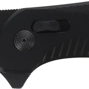 S.O.G SOG12020143 Diverge XR Folder 3" Folding EDC Plain Black PVD D2 Steel Blade, Black Scaled Aluminum Handle