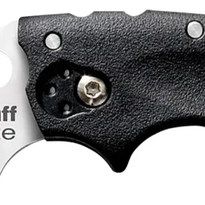 Cold Steel CS20LTZ Tuff Lite 2.50" Folding Sheepsfoot Plain AUS-8A SS Blade, 3.50" Black Textured Griv-Ex Handle