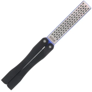 Cold Steel CSKSDSDW Double Sided Knife Sharpener Black Folding Diamond Sharpener Coarse/Fine