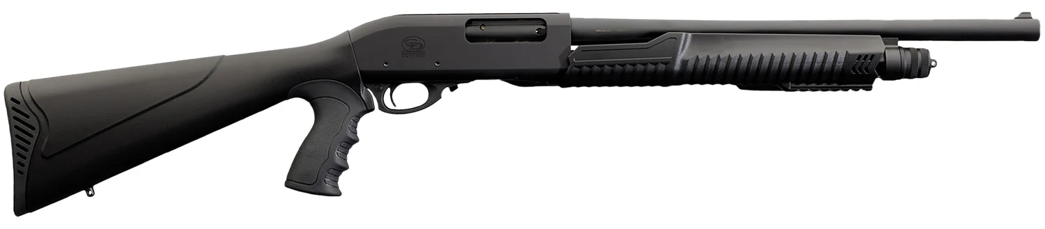 Charles Daly 930294 301 Full Size Frame 12 Gauge Pump 3" 4+1 18.50" Black Steel Barrel, Black Aluminum Receiver, Black Fixed Synthetic Stock, Black Polymer Grip