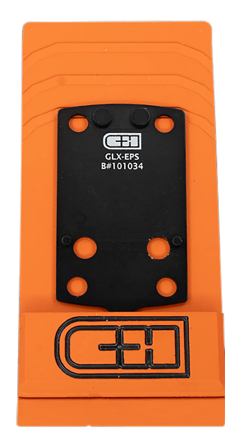 C&h Precision GLXEPS V4 MIL/LEO Adapter Black Anodized Holosun EPS Pattern Footprint