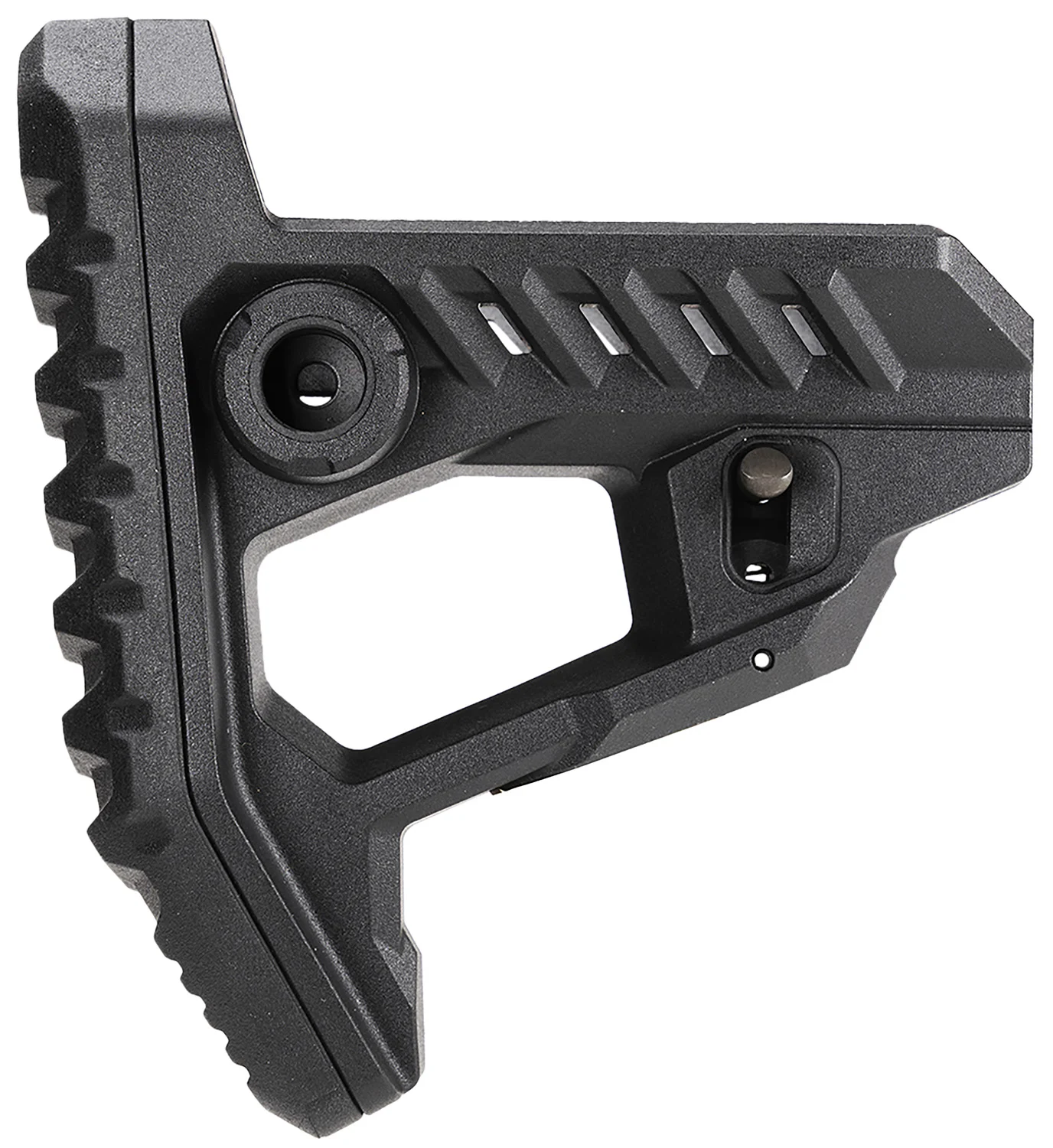Strike Industries STRIKEPOLYPITBK Pit Stock Black Polymer 3.87" OAL