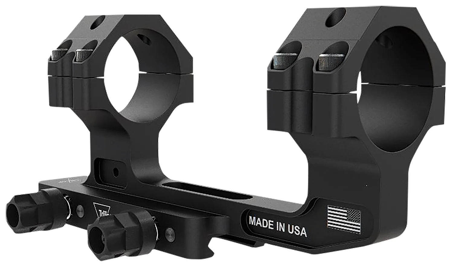 Trijicon AC22050 Cantilever w/Q-LOC Scope Mount/Ring Combo Matte Black Aluminum 34 mm Tube, Picatinny Rail Mount