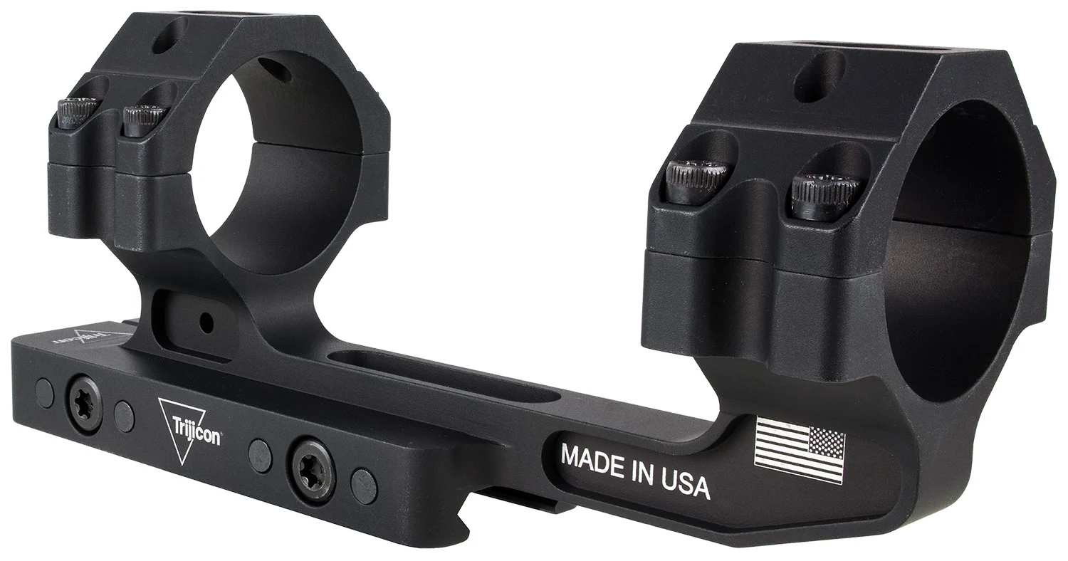 Trijicon AC22055 Cantilever Scope Mount/Ring Combo Matte Black Aluminum 30 mm Tube, Picatinny Rail Mount