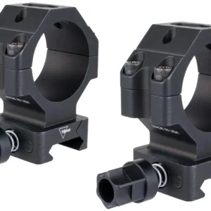 Trijicon AC22066 Scope Rings with Q-LOC Technology Matte Black 30mm High