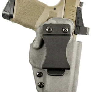 DeSantis Gunhide 220LA1LZ0 Mean Streak  IWB Pewter Gray Kydex/ Fits Glock 19/45/23/32 Belt Clip Mount Right Hand