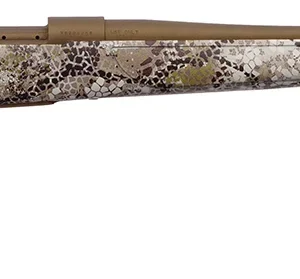 Weatherby VAP7MMPR4T Vanguard Badlands 7mm PRC 3+1 24" Burnt Bronze Cerakote #2 Threaded Barrel, Drilled & Tapped Steel Receiver, Badlands Approach Camo Monte Carlo w/Raised Comb Synthetic Stock