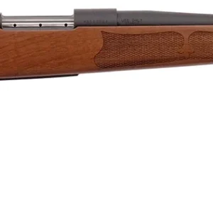 Weatherby VWR222RR0T Vanguard Camilla Compact 22-250 Rem 5+1 20" Matte Blued, Matte Blued Drilled & Tapped Steel Receiver, Grade A Turkish Walnut Monte Carlo Wood Stock