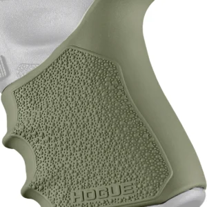 Hogue 17041 Grip Sleeve Handall Beavertail OD Green Rubber