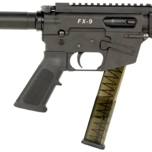 FREEDOM ORDNANCE FX9P4SBM FX-9  9mm Luger 31+1 4" Black Nitride Steel Barrel, M-LOK Handguards, Black Anodized Aluminum Picatinny Rail Receiver, Black SB Mini Brace, AR15 Grip