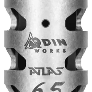 Odin Works MBATLAS65 Atlas Compensator 5/8-24 Threads 3" OAL 1" Diameter 6.5 Grendel