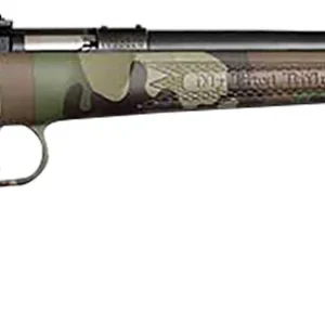 Crickett KSA2170 My First Rifle Gen2 22 S/L/LR Single Shot 16.10" Blued Barrel & Receiver, M81 Woodland Camo Synthetic Fixed Stock, EZ Loader