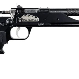Crickett KSA2190 Precision 6061 Overlander Pack Rifle 22 LR Single Shot 16.12" Carbon Fiber Threaded Barrel, Black Anodized Picatinny Rail Aluminum Receiver, Aluminum/Carbon Fiber Adjustable Skeletoni