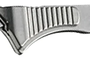Hogue 35874 Expel  2.050" Fixed High Carbon Steel Blade, Orange G10 Scales/SS Handle, Includes 3 #60 & 2 #70 blades.