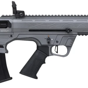 Citadel FRPS1218TG Pup Scout 12 Gauge Semi-Auto 3" 5+1 18.50" Gray Steel Barrel, Picatinny Rail Aluminum Receiver, Picatinny Handguards, Gray Adj Cheek Riser Synthetic Stock, Black Polymer Grip