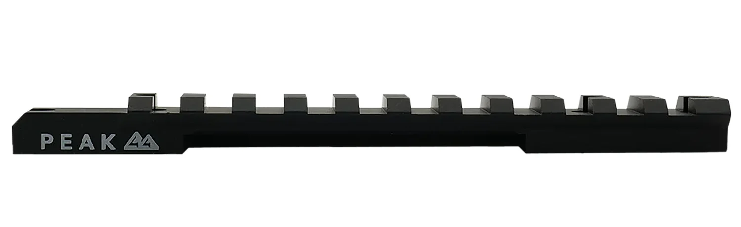 Weatherby J010005 Picatinny Rail Matte Black Aluminum Weatherby Vanguard Weaver Mount Long Action 20 MOA