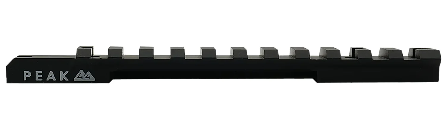 Weatherby J010006 Picatinny Rail Matte Black Aluminum Weatherby Vanguard Weaver Mount Short Action 20 MOA