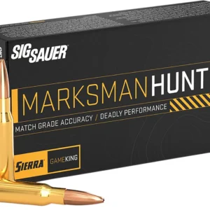 Sig Sauer E3WMGK16520 Marksman Hunter 300WM 165gr 20 Per Box/10 Case