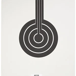 Sig Sauer SCT350 T300 Replacement Target Bullseye Hanging Black/White
