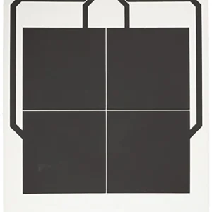 Sig Sauer SCT356 T300 Replacement Target 4 Square Hanging Black/White