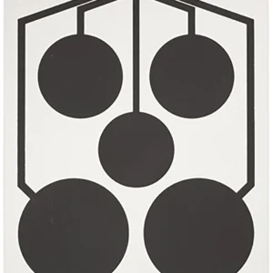 Sig Sauer SCT357 T300 Replacement Target Multi Zone Hanging Black/White